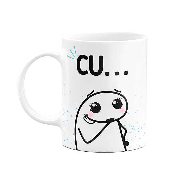 Caneca Flork - Cu...nhado, te amo! 325ml
