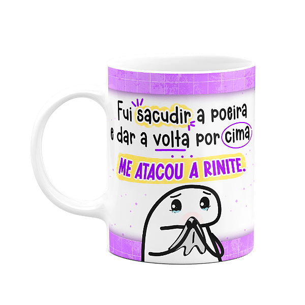 Caneca Flork - Sacode a poeira e dar a volta por cima