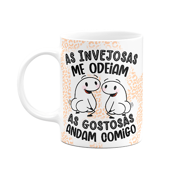 Caneca Flork Amigas - As invejosas me odeiam