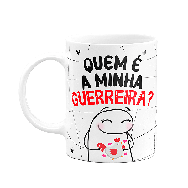 Caneca Flork Amigas - Quem é a minha gerreira?