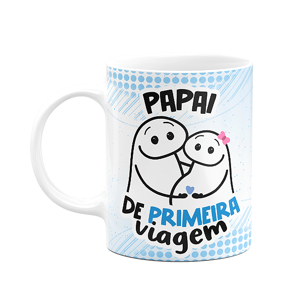 Caneca Flork Pais - Papai de primeira viagem