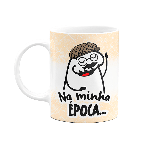 Caneca Flork Pais - Na minha época... 325ml