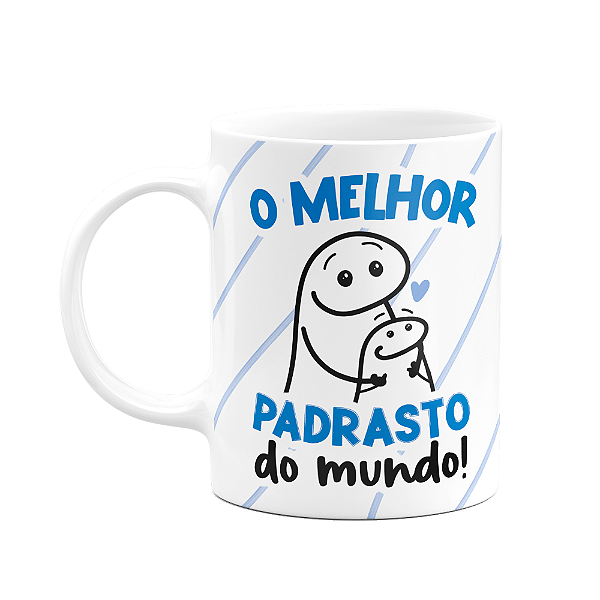Caneca Flork Pais - O melhor padrasto do mundo