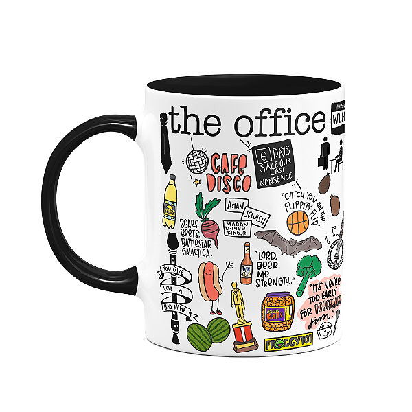 Caneca Icons Moments - The Office - D-black