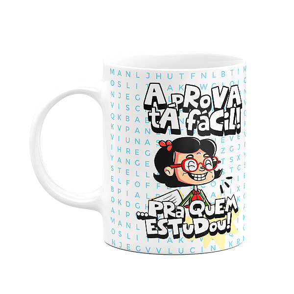Caneca Professores - A prova tá fácil - Bg-Lyrics