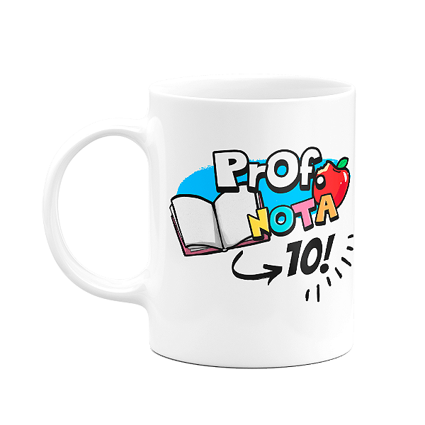 Caneca Professores - Professor nota 10 - PencilLab