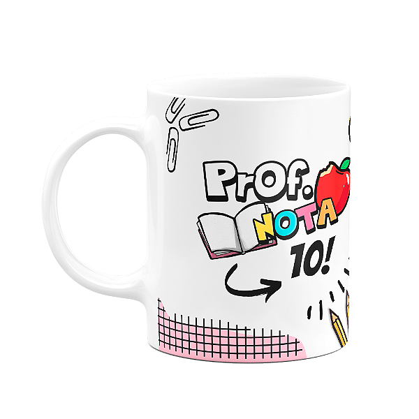 Caneca Professores - Professor nota 10 - PencilLab - M2