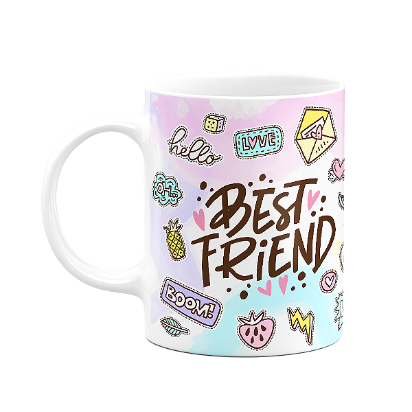 Caneca Amizade - Girls Best Friend Icons moments