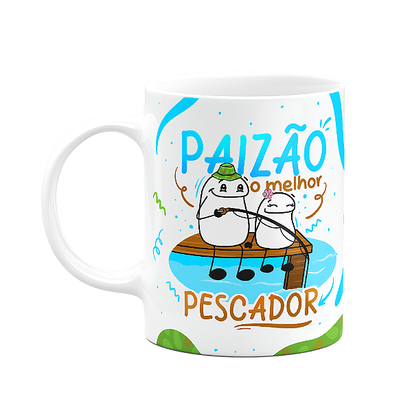 Caneca Flork Pais - O melhor pescador - Pai de menina