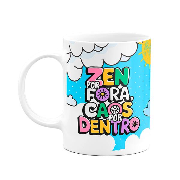 Caneca Divertida - Um brinde a vida perfeita - M2