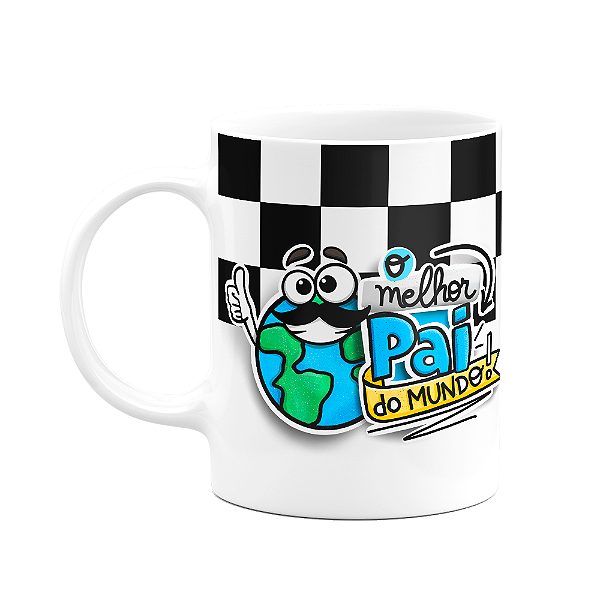 Caneca Pais - O melhor pai do mundo - Super pai