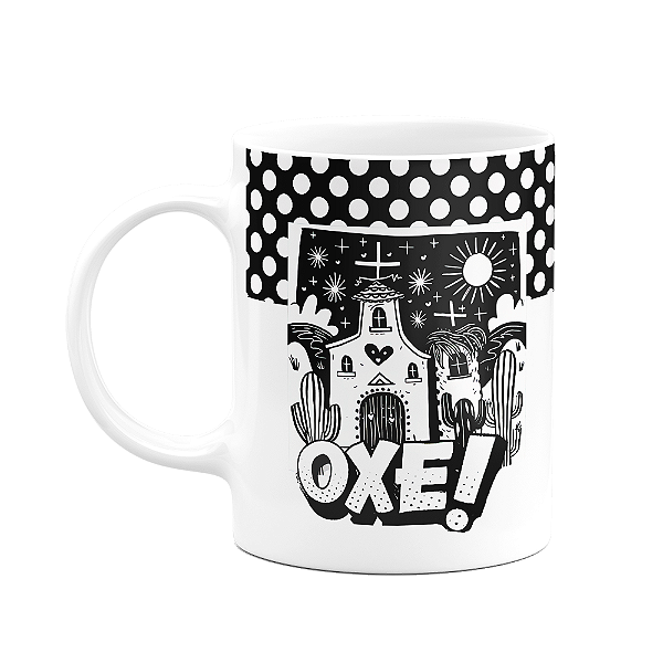 Caneca Nordestina - Oxe -Te amo visse - 325ml