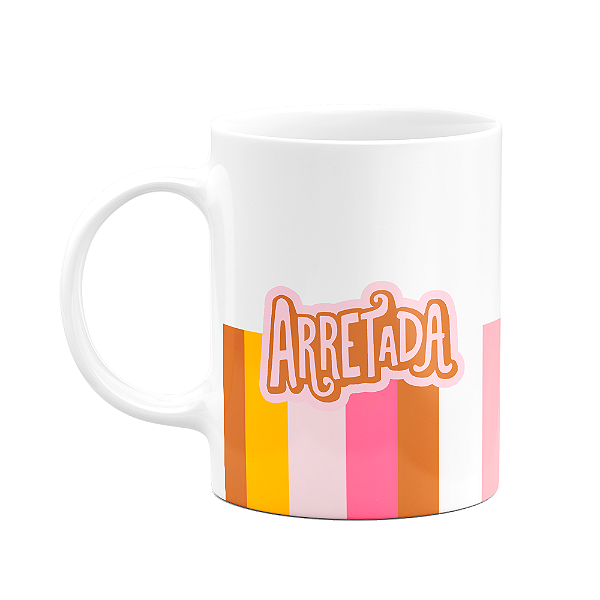 Caneca Nordestina - Arretada - 325ml branca