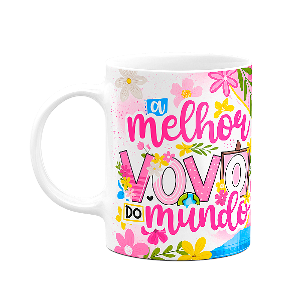 Caneca dos Avós - A melhor vovó do mundo - M2