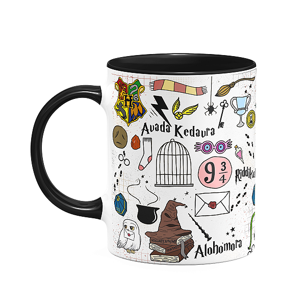 Caneca Icons Fantasy Potter - B-black - 325ml
