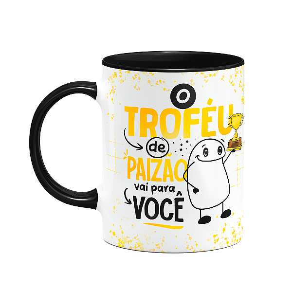 Caneca Flork Pais - O troféu de paizão - B-black