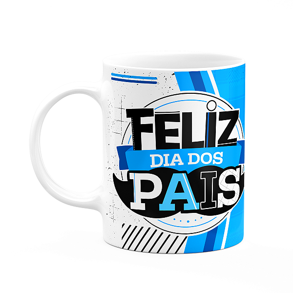 Caneca Pais - Feliz dia dos pais - 325ml
