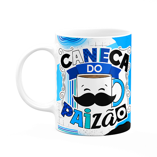Caneca Pais - Caneca do paizão - 325ml - branca