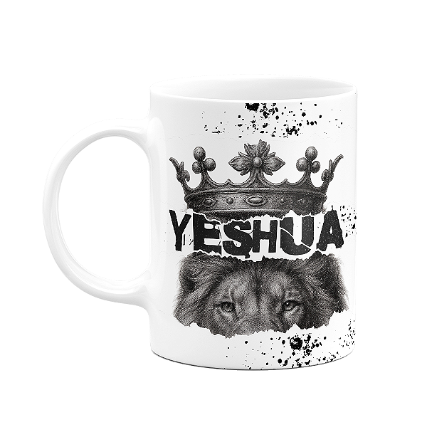 Caneca religiosa - Yeshua - 325ml branca