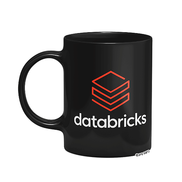 Caneca Geek Dev Programador - Databricks - preta (Saldo)