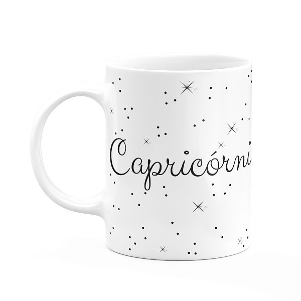 Caneca Signos Minimalista - Capricórnio - 325ml