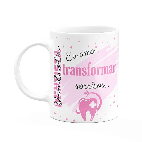 Caneca de Profissões - Sou Dentista - M2 - 325ml