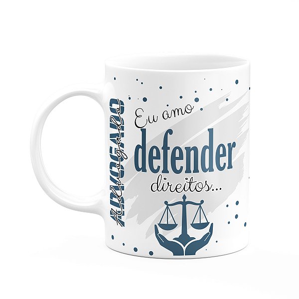 Caneca de Profissões - Sou Advogado - 325ml