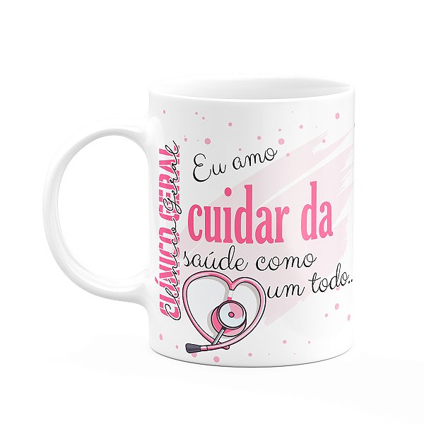 Caneca de Profissões - Sou Clínico geral - M2 - 325ml