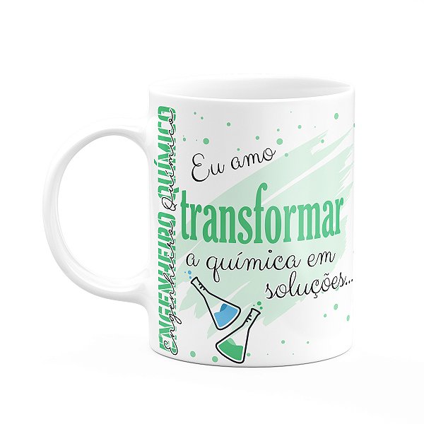 Caneca de Profissões - Sou Engenheiro químico - 325ml