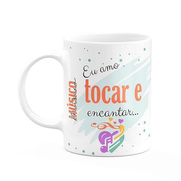 Caneca de Profissões - Sou Músico - 325ml