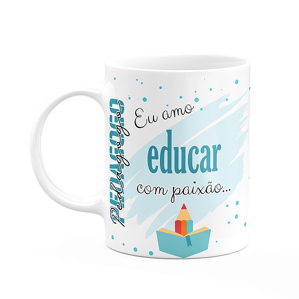 Caneca de Profissões - Sou Pedagogo - 325ml