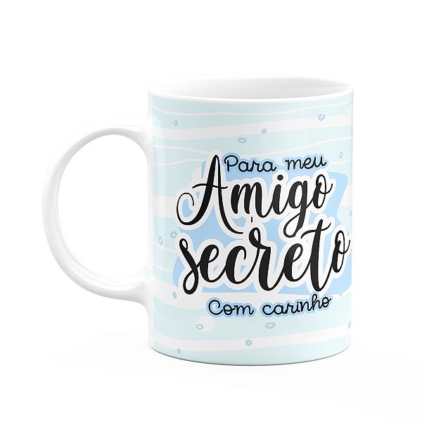 Caneca - Para meu amigo secreto com carinho - 325ml
