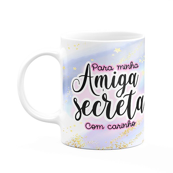 Caneca - Para minha amiga secreta com carinho - 325ml