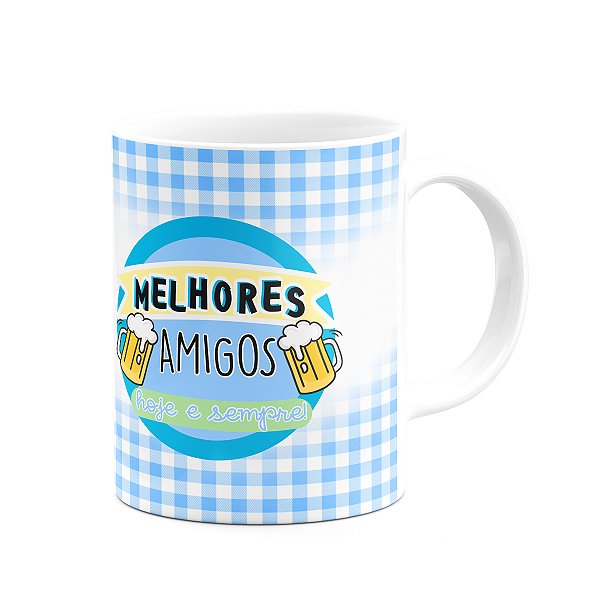 Caneca Amizade - Melhores amigos hoje e sempre - 325ml