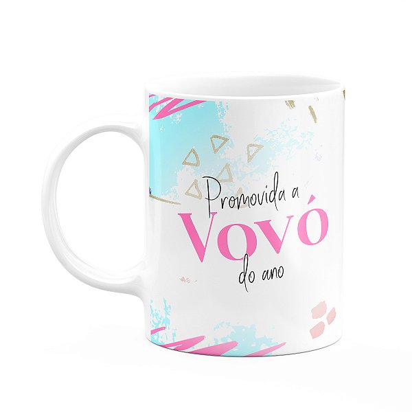 Caneca - Promovida a Vovó do ano - 325ml