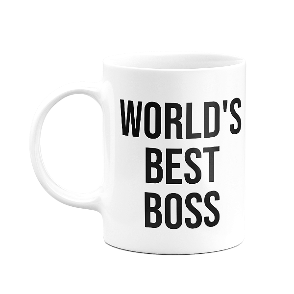 Caneca World's Best Boss - The Office - (SALDO)