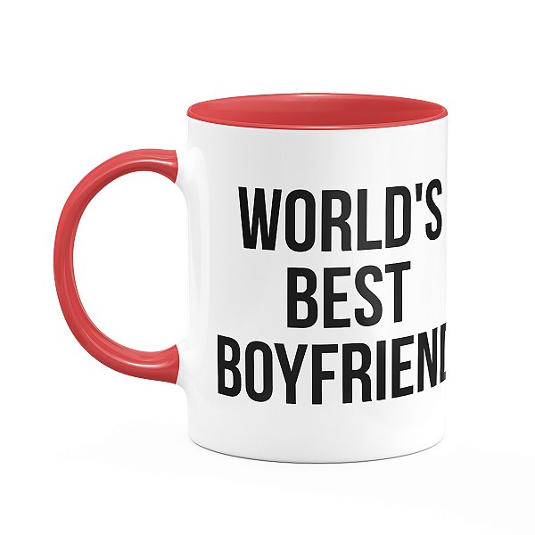 Caneca Geek World's Best Boyfriend - The Office - B-red