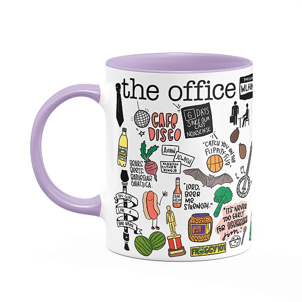 Caneca Geek Icons Moments - The Office - B-lilac