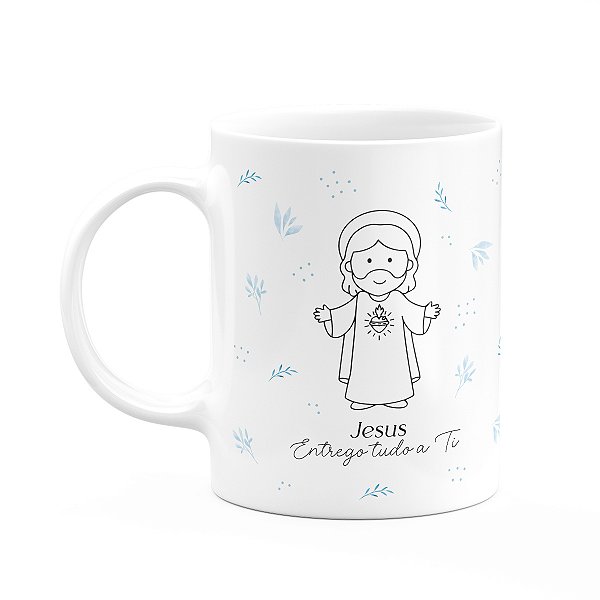 Caneca Religiosa Santinhos - Jesus - 325ml