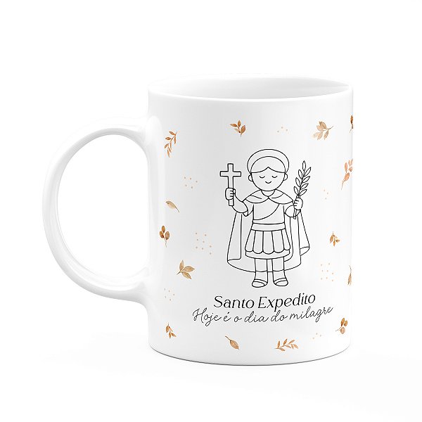 Caneca Religiosa Santinhos - Santo Expedito