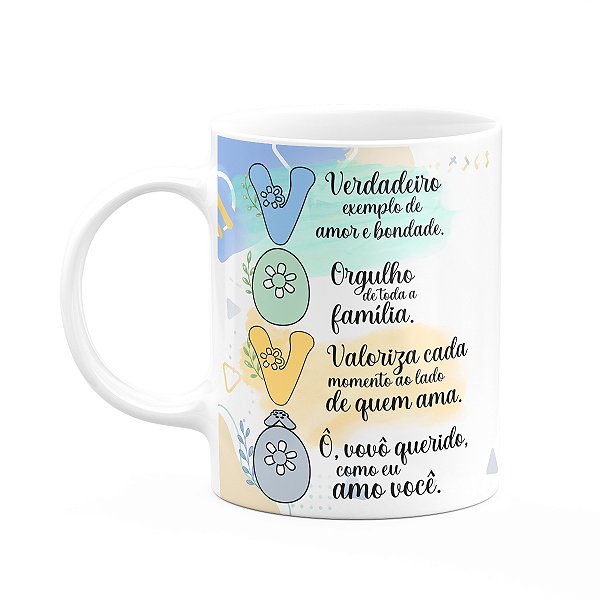 Caneca de Avós - A Definição De Vovô