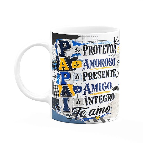 Caneca de Pais - Significado da Palavra Pai