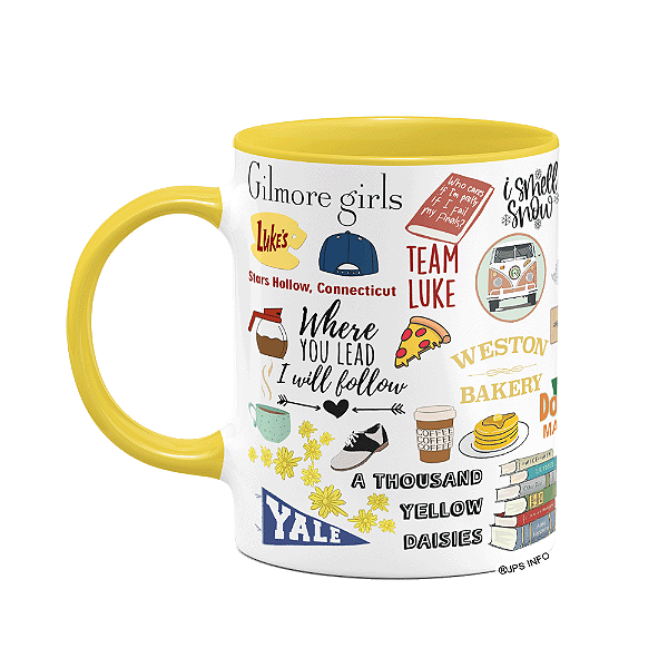 Caneca Icons Moments - Gilmore Girls - B-yellow (Saldo)