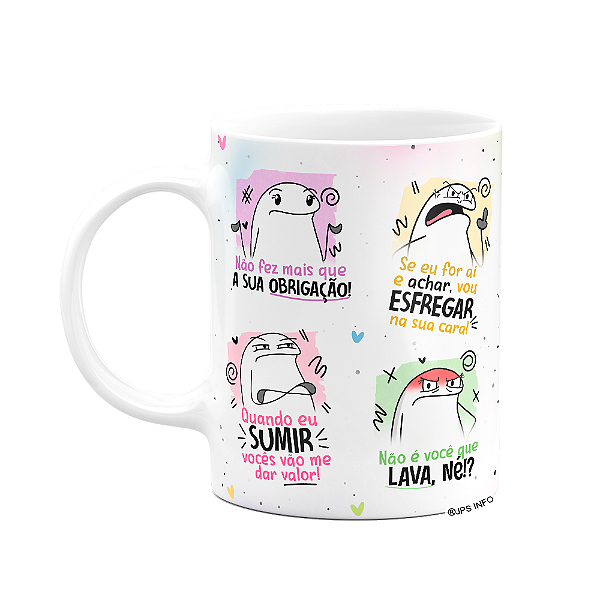 Caneca Flork Mães - Falas de mãe! - (Saldo)