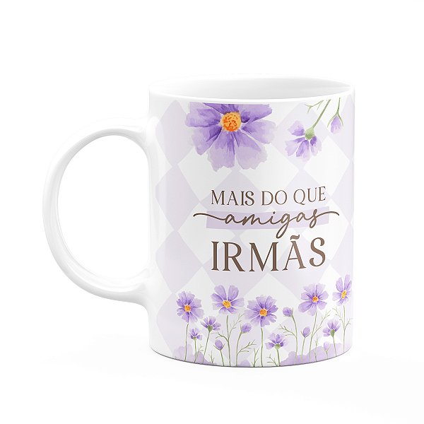 Caneca Laços Amizade - Mais do que amigas