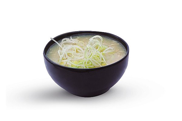 SOPA DE FRANGO E ALHO PORÓ