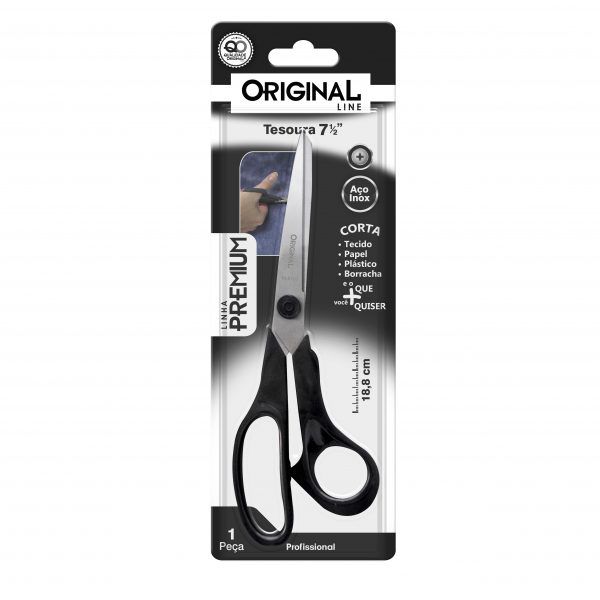TESOURA 7 1/2″ - AÇO INOX