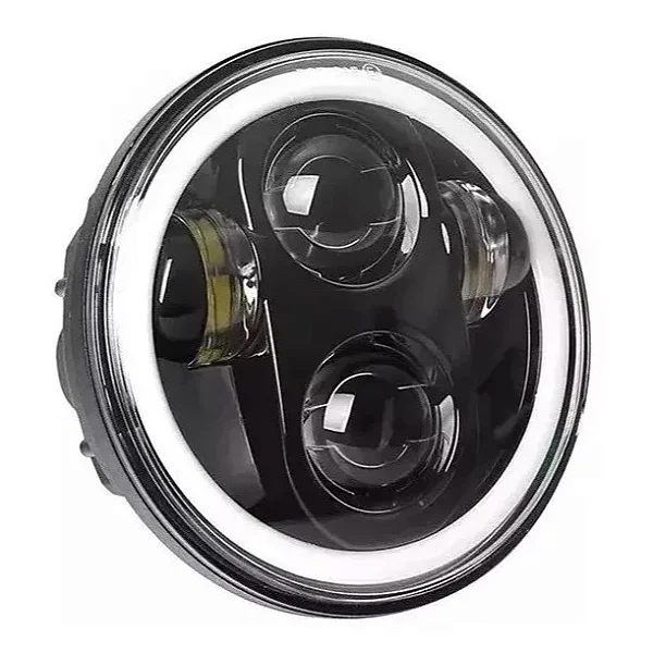 Farol 4 pol (100mm) polegadas Led Olho Anjo 12V/24v