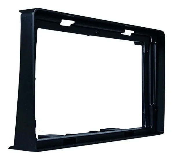 Moldura Painel 9 Polegadas Renault Duster 2014 A 2017 Preto