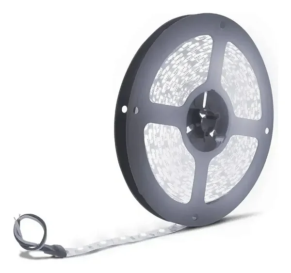 Fita De Led 5050 24v Impermeavel P/caminhao E Onibus BRANCA